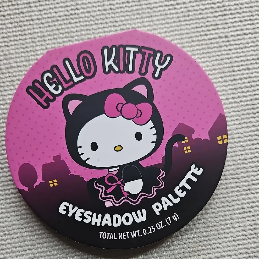Hello Kitty Pink and Black Eyeshadow Palette